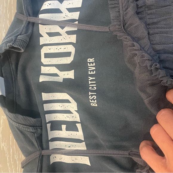 Zara Girls Sweater Tulle Dress size 10 - Picture 4 of 9